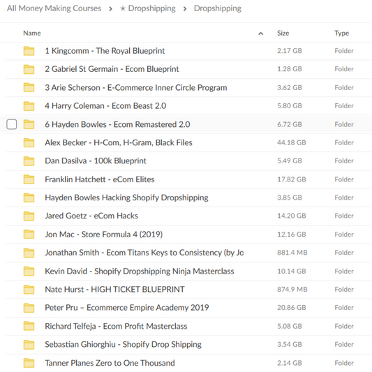 Goal of This Section